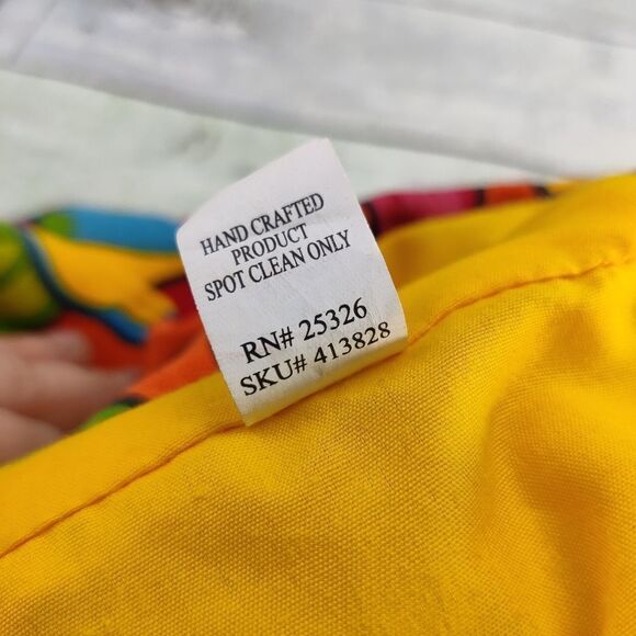 🔥Clearance Bundle 10 for $25  Canvas Tote Bag w/ Bright Tropical Floral Print - Picture 11 of 12